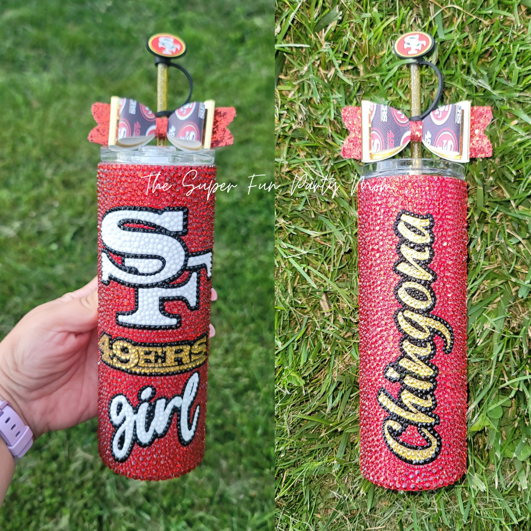 49er RedSkinny Tumbler