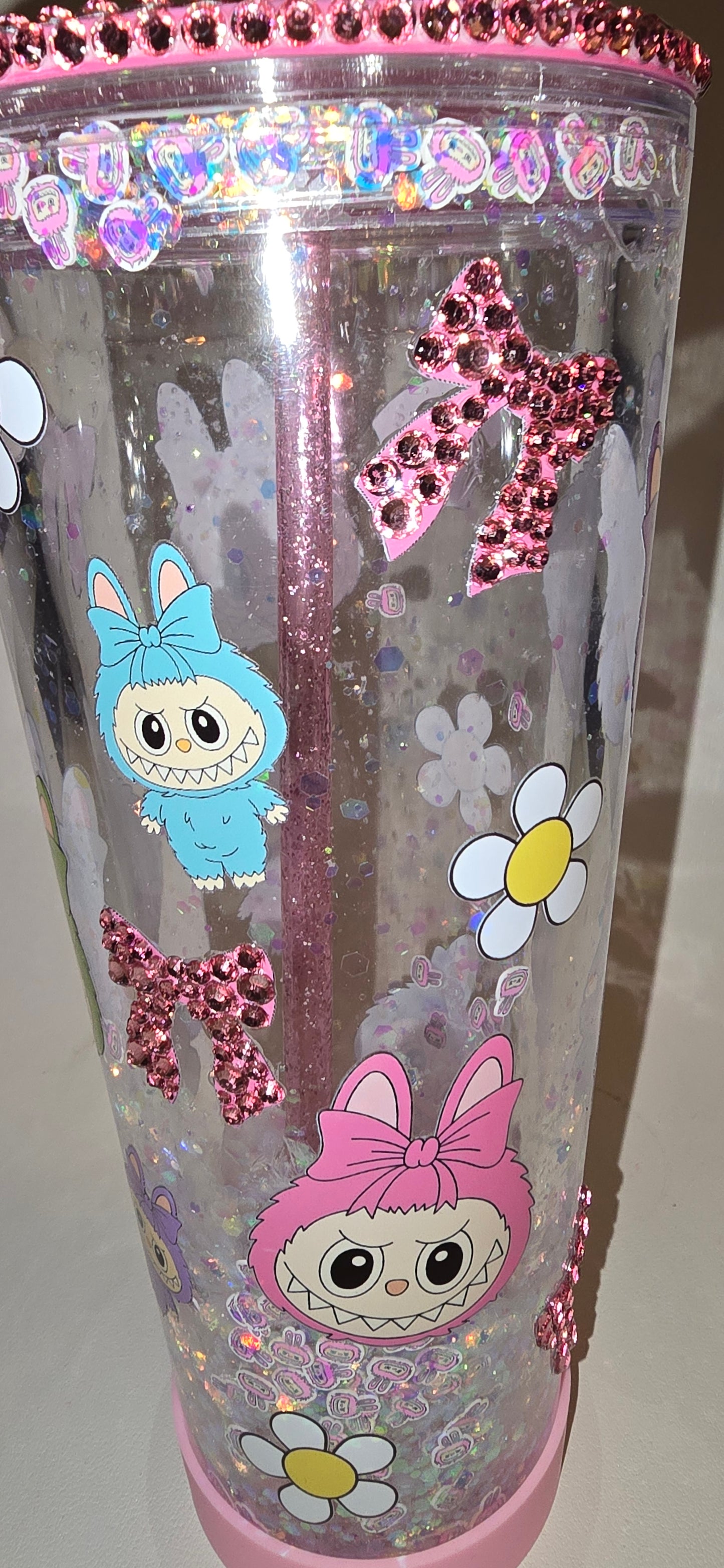Labubu Snowglobe Tumbler