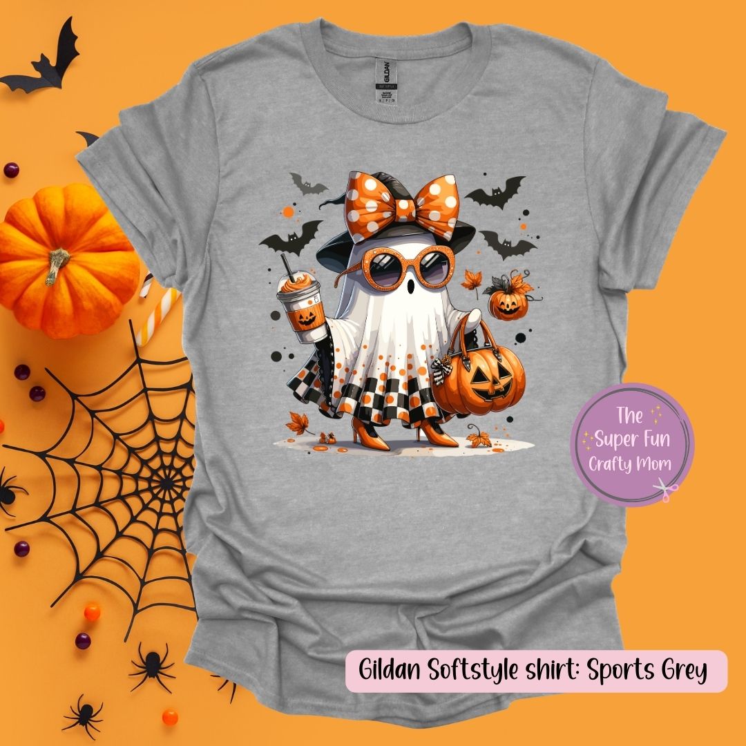 Cute Pumpkin ghost shirt