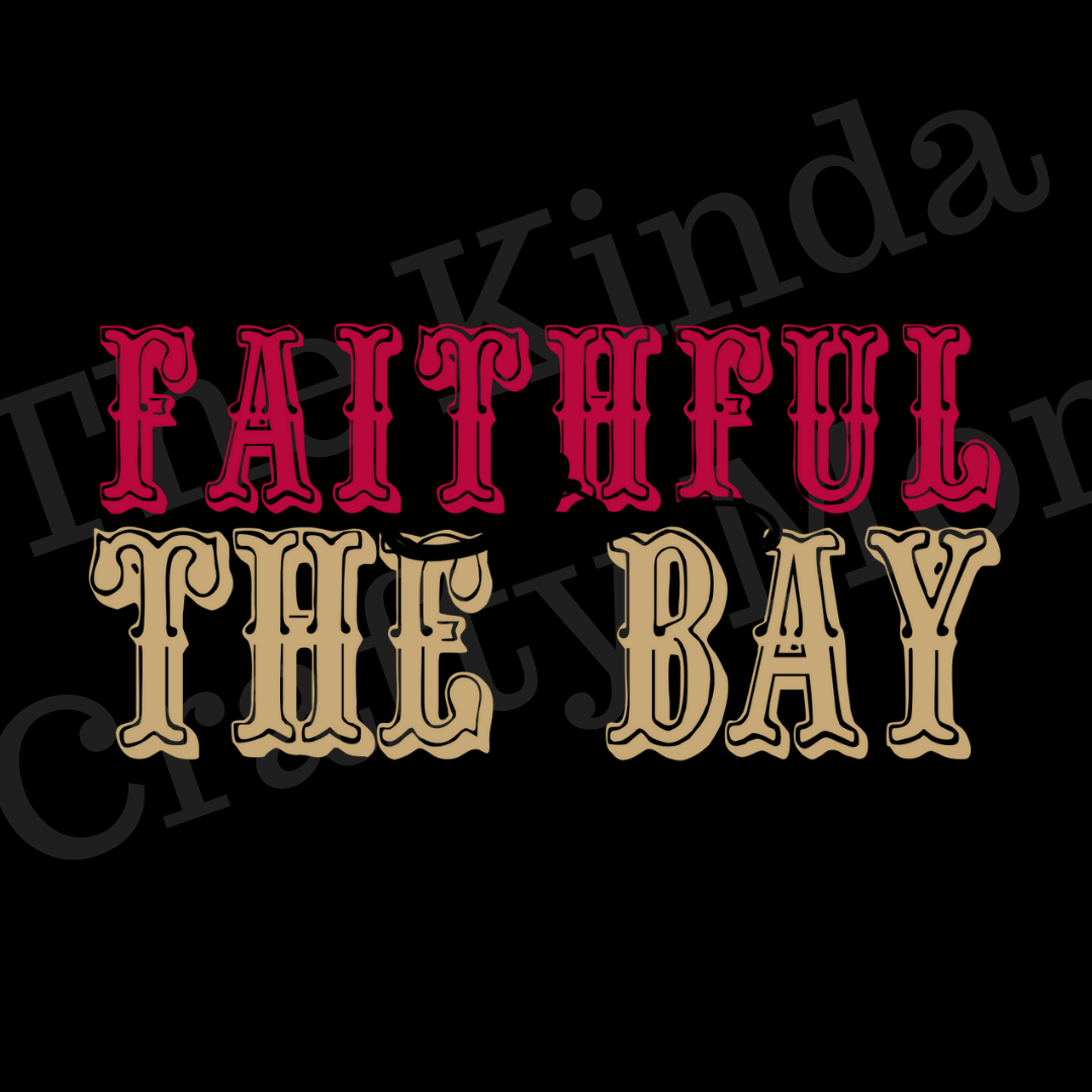Faithful to the Bay - Black Shirt