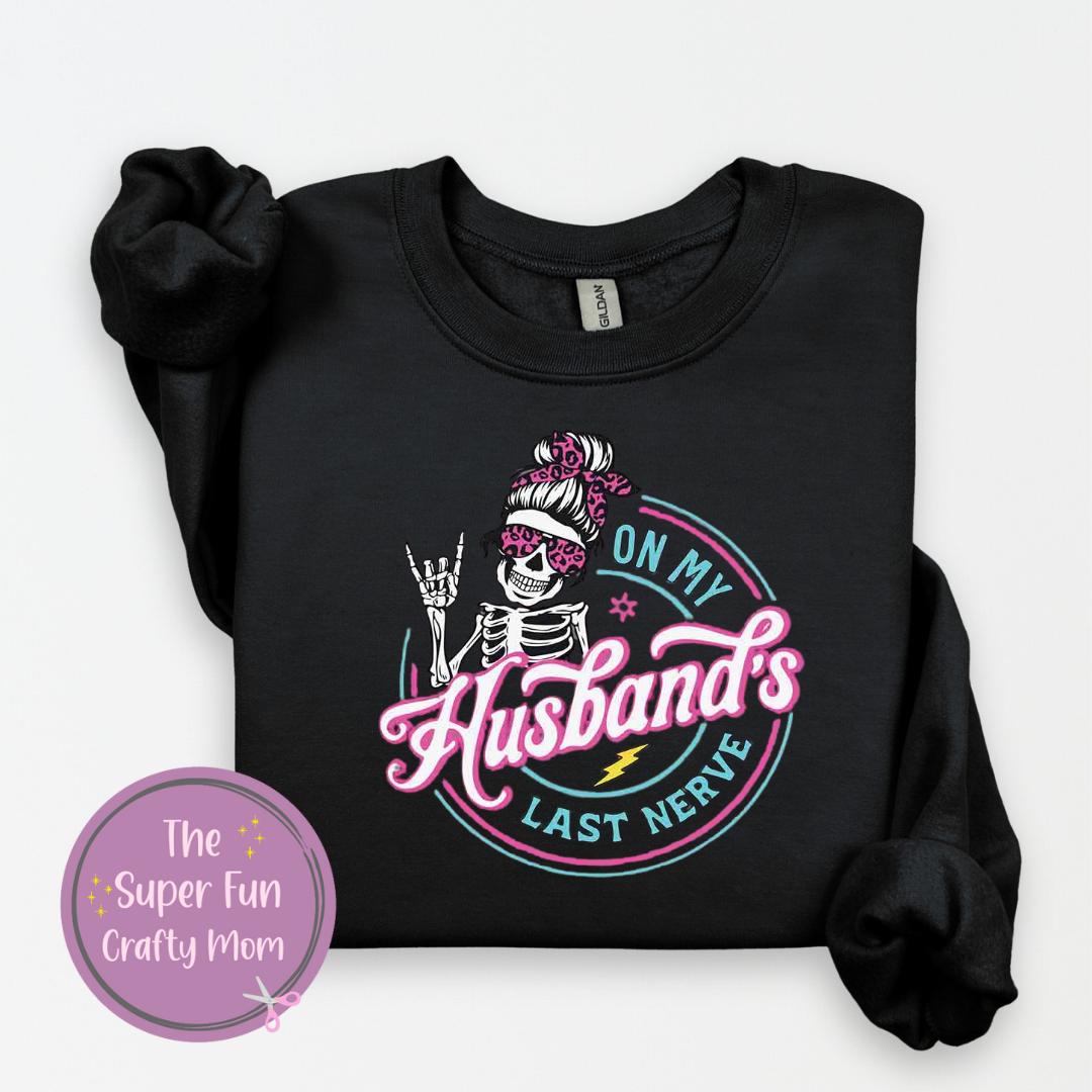 On My Husband's Last Nerve shirt