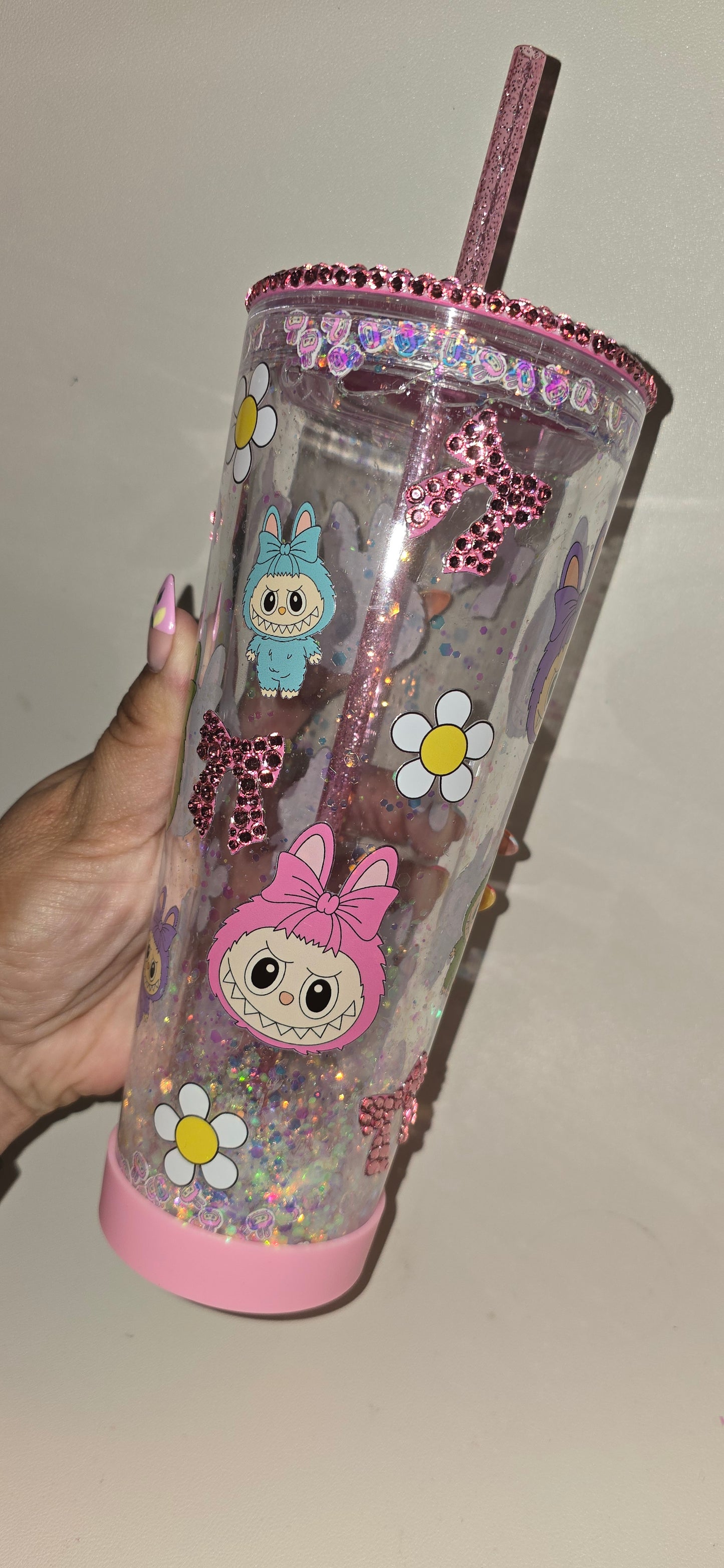 Labubu Snowglobe Tumbler