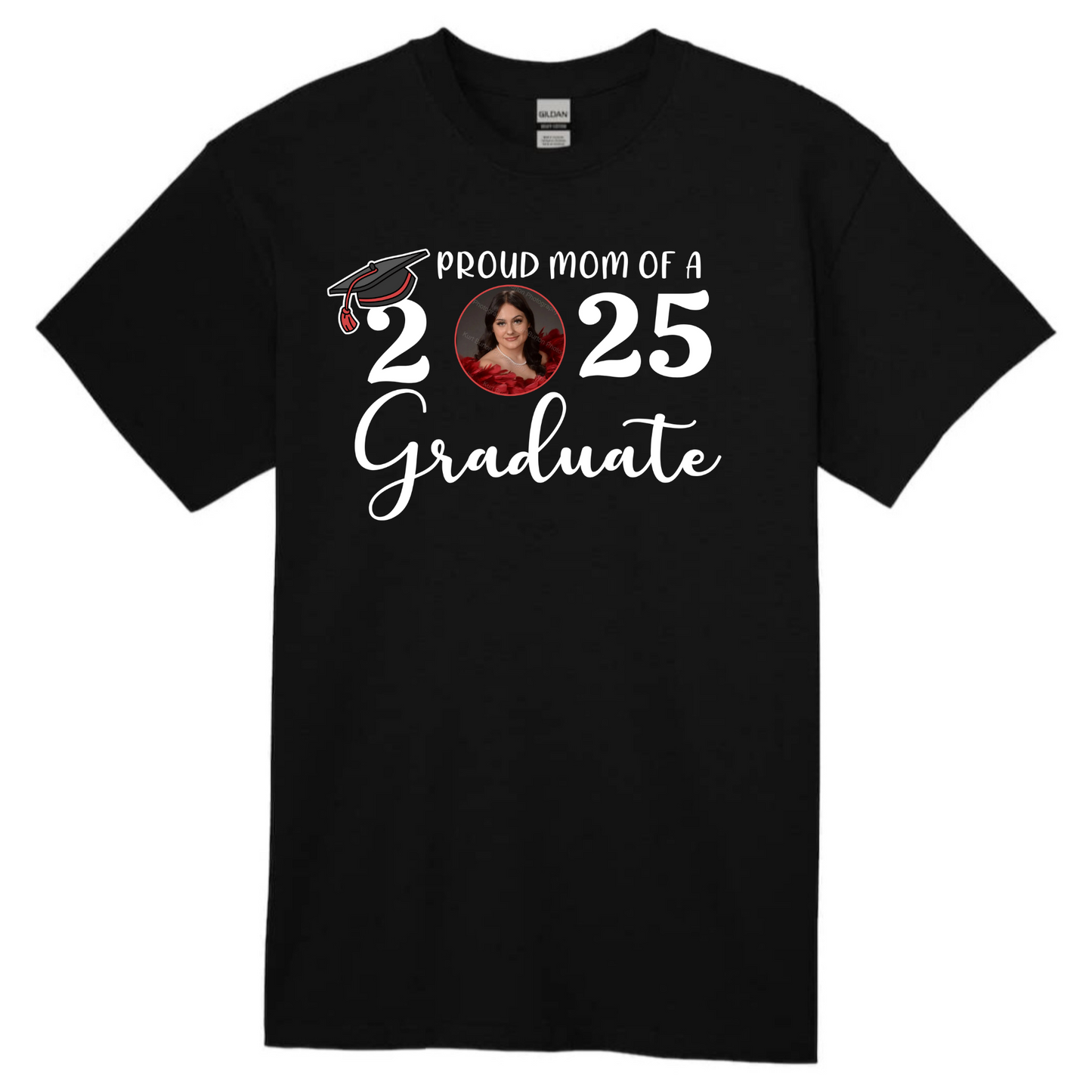 2025 Graduation Photo Shirt colorful