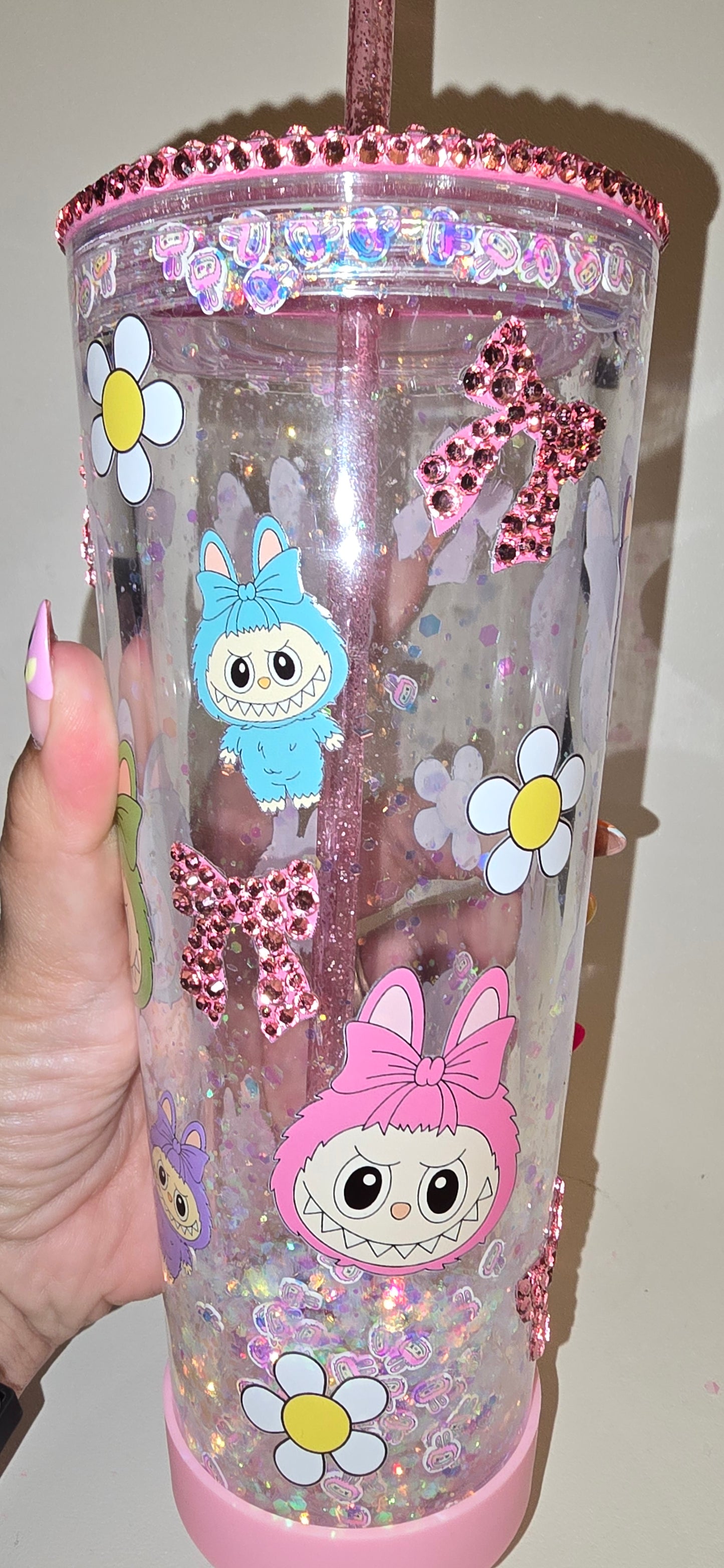 Labubu Snowglobe Tumbler