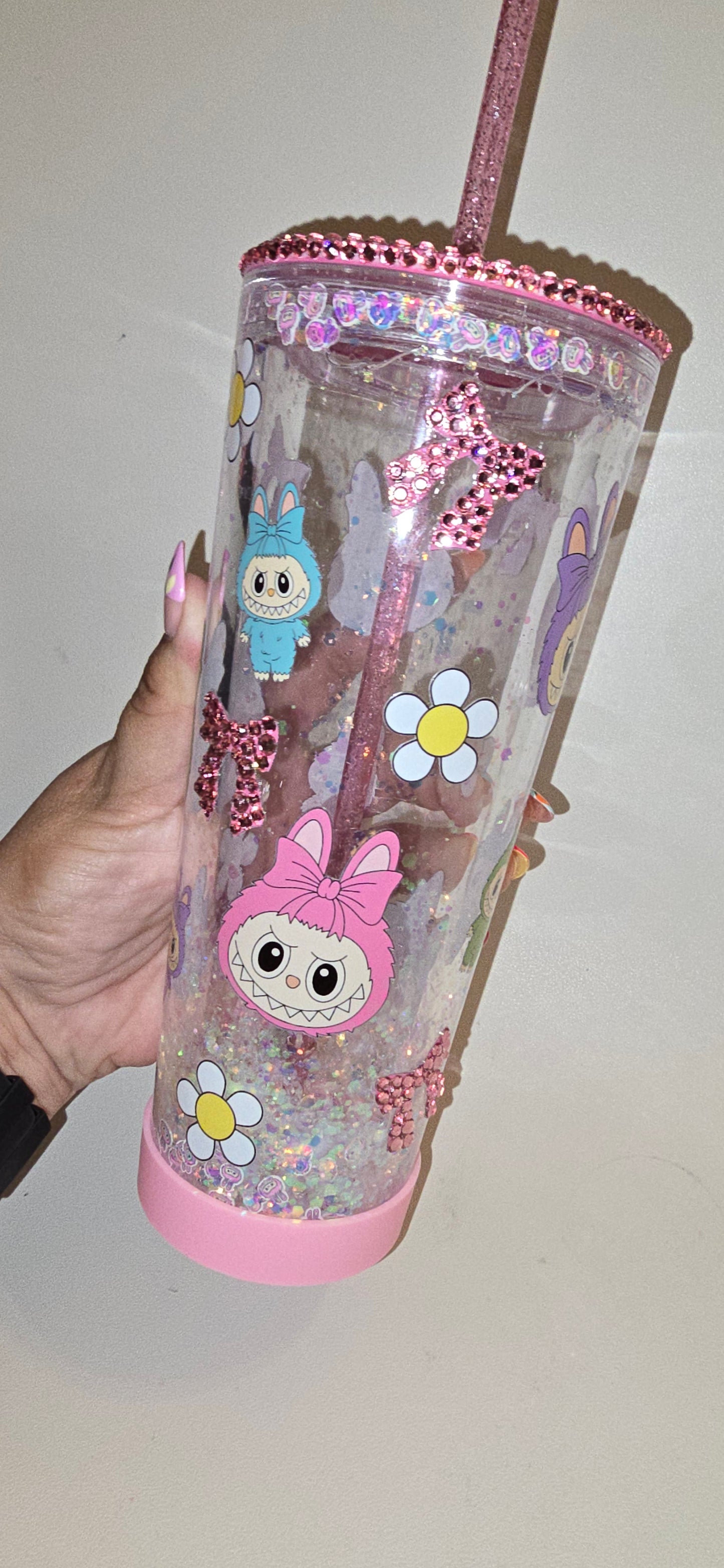 Labubu Snowglobe Tumbler