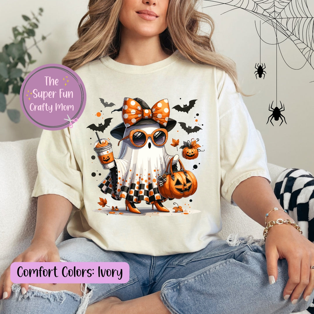 Cute Pumpkin ghost shirt
