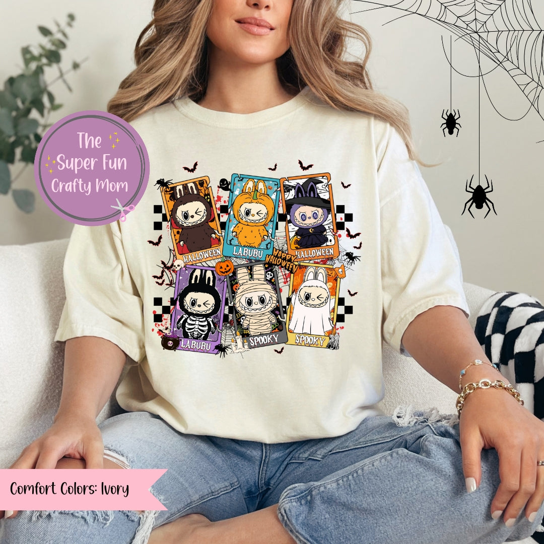Labubu Tarot Cards Halloween
