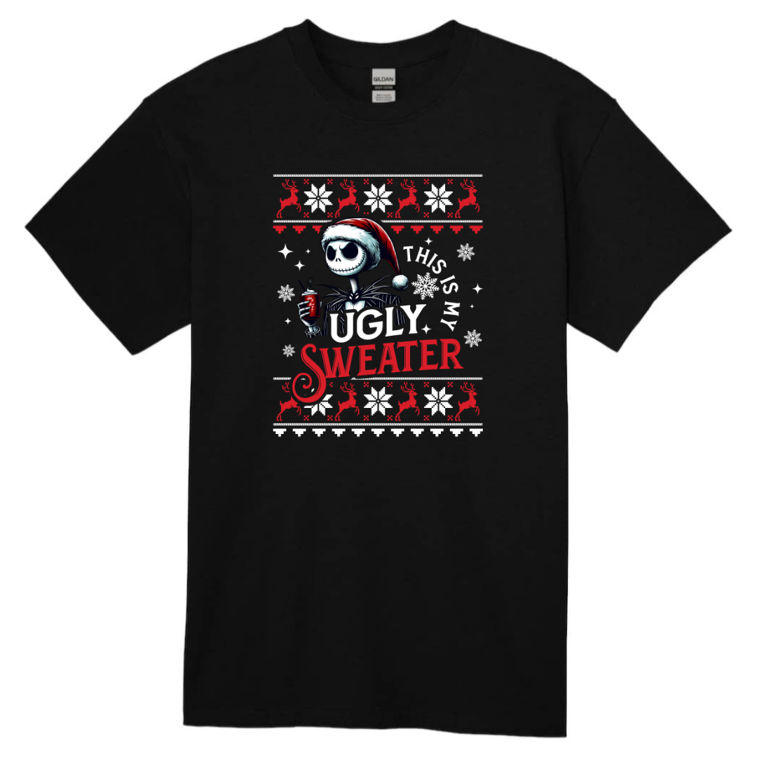 Nightmare Before Christmas Ugly Sweater (black)