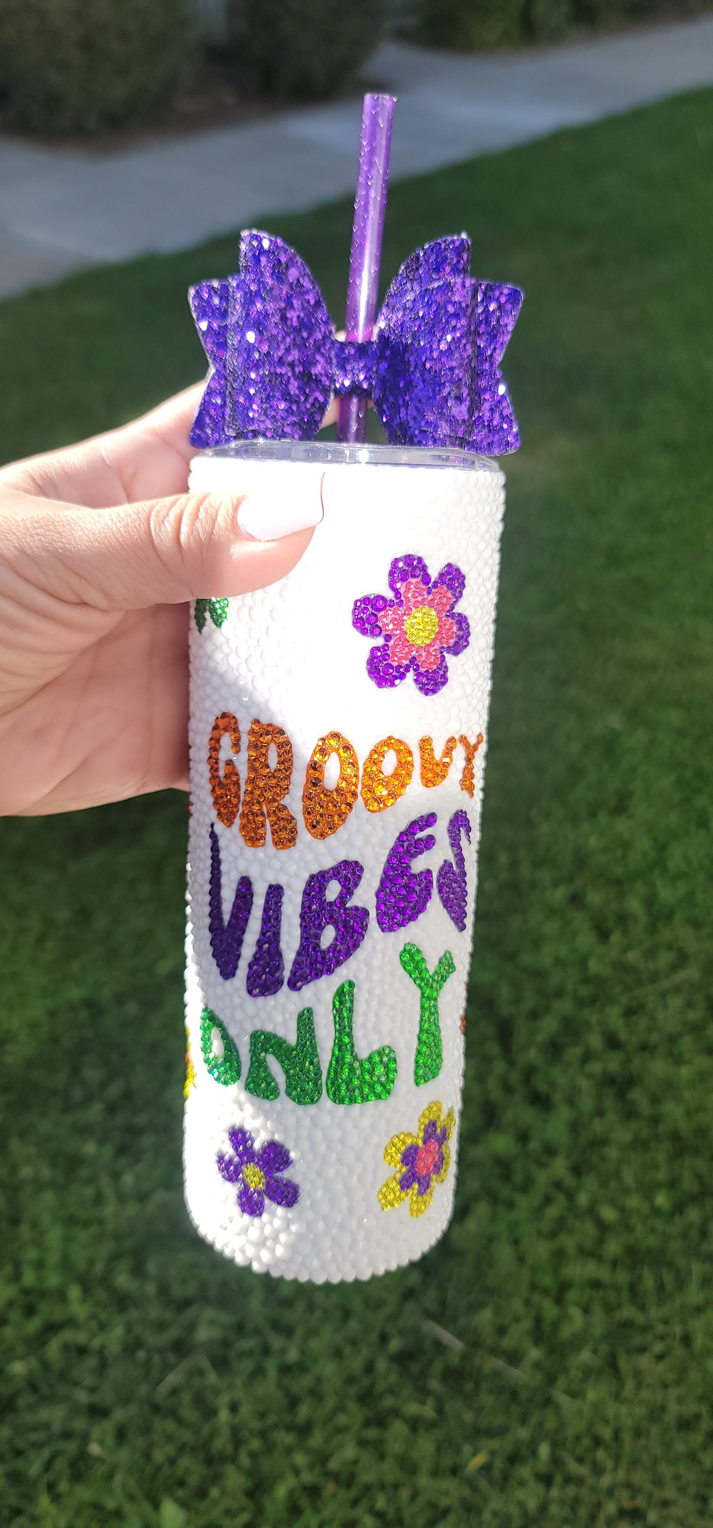 Groovy Vibes Only Tumbler