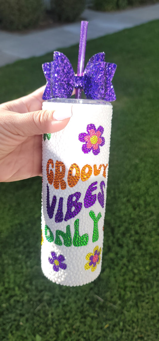 Groovy Vibes Only Tumbler