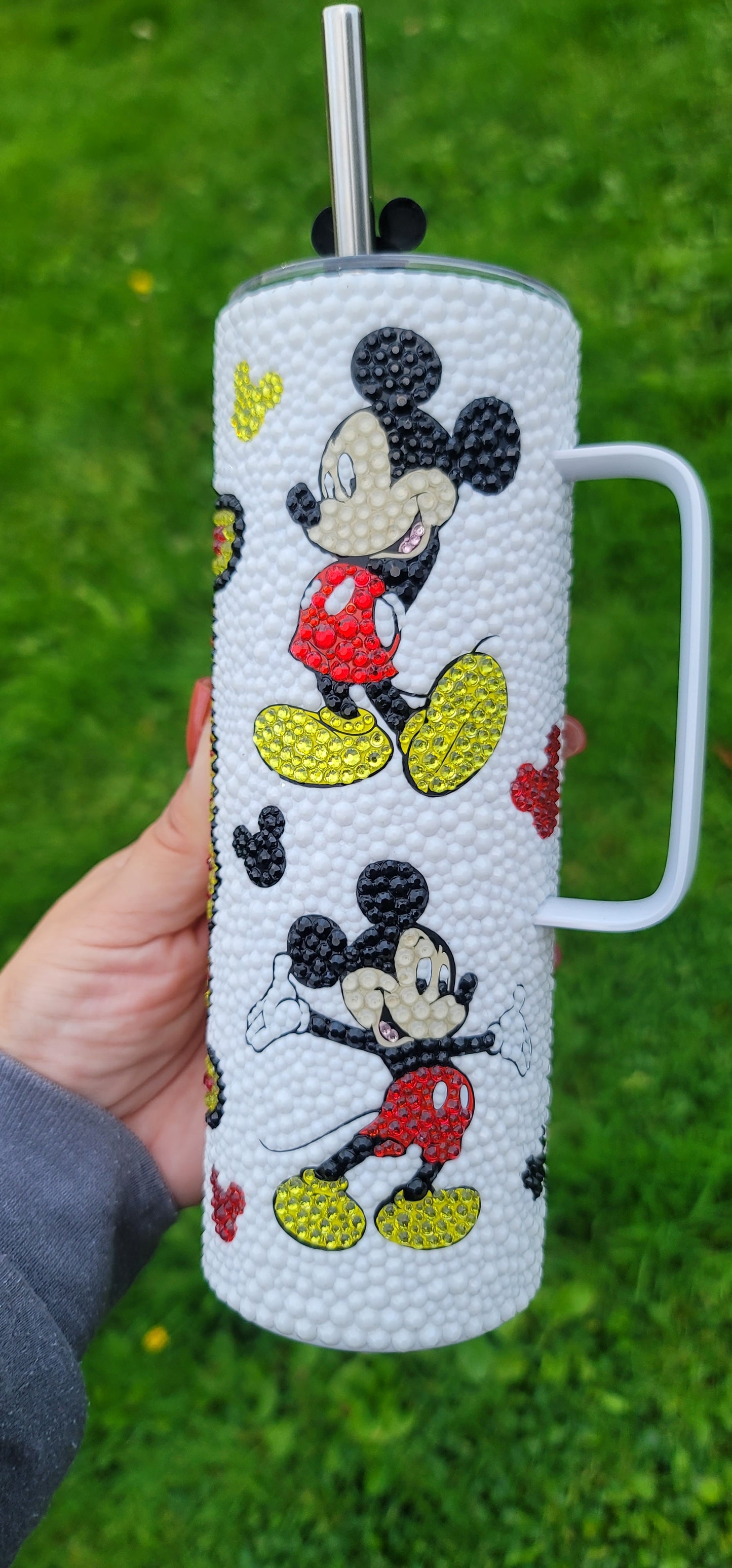 Mickey Rhinestone Tumbler