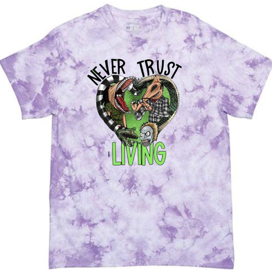 Never Trust the Living Beetlejuice Shirt