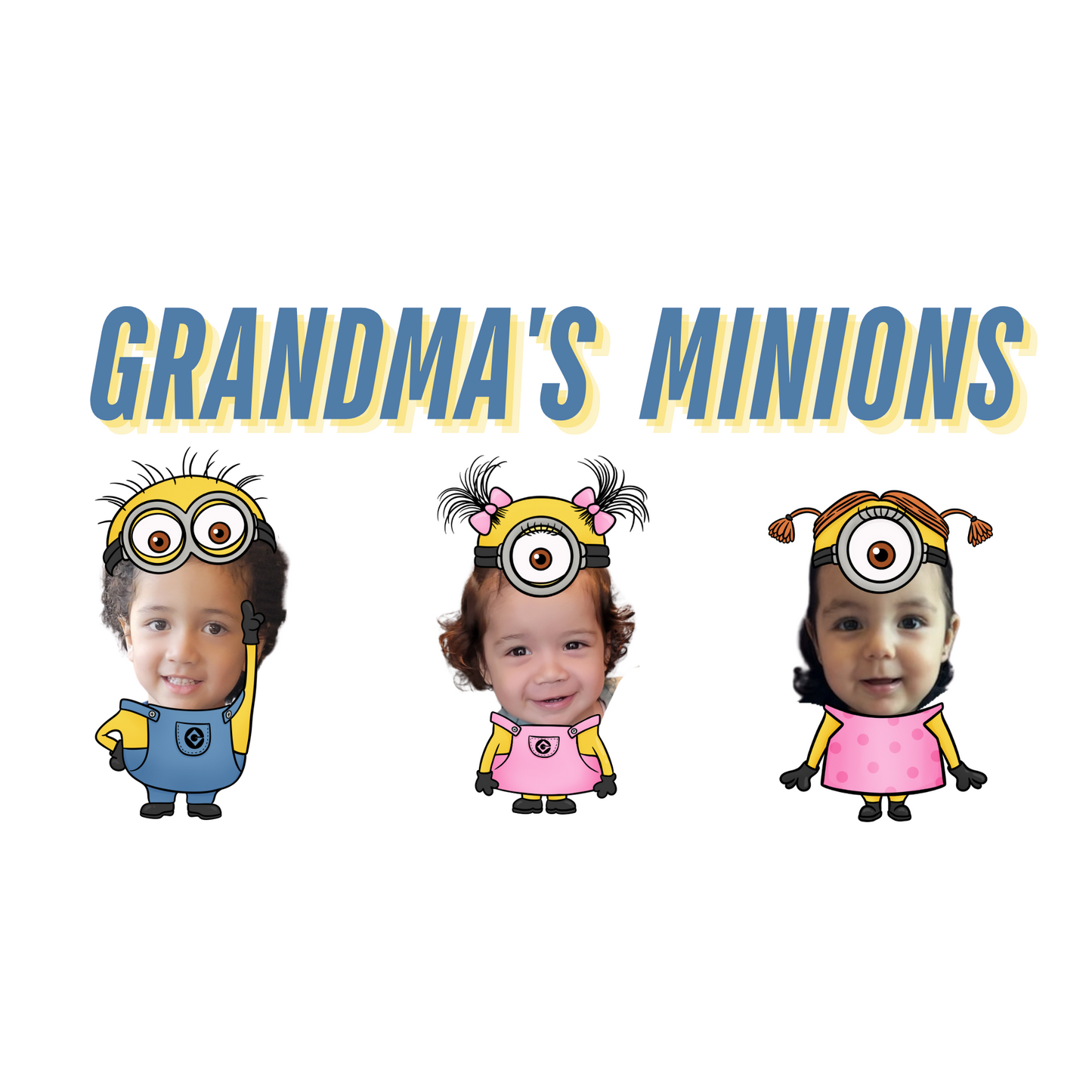 Grandma's Minions Photo Shirt