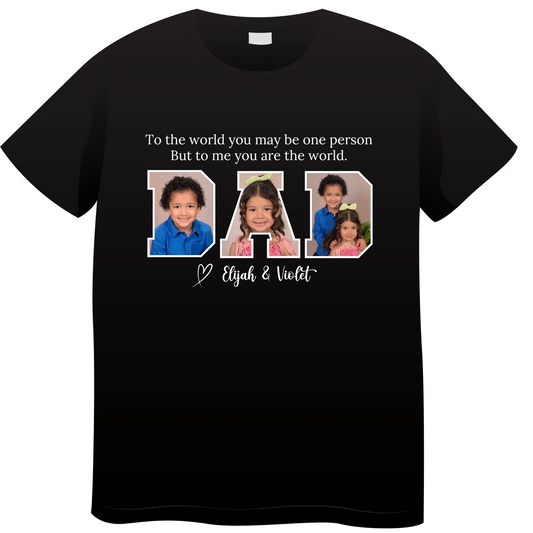 Dad Photo Shirt