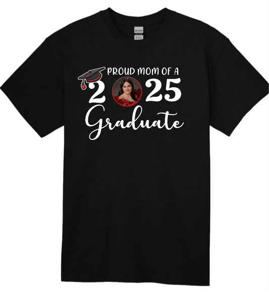 2025 Graduation Photo Shirt colorful