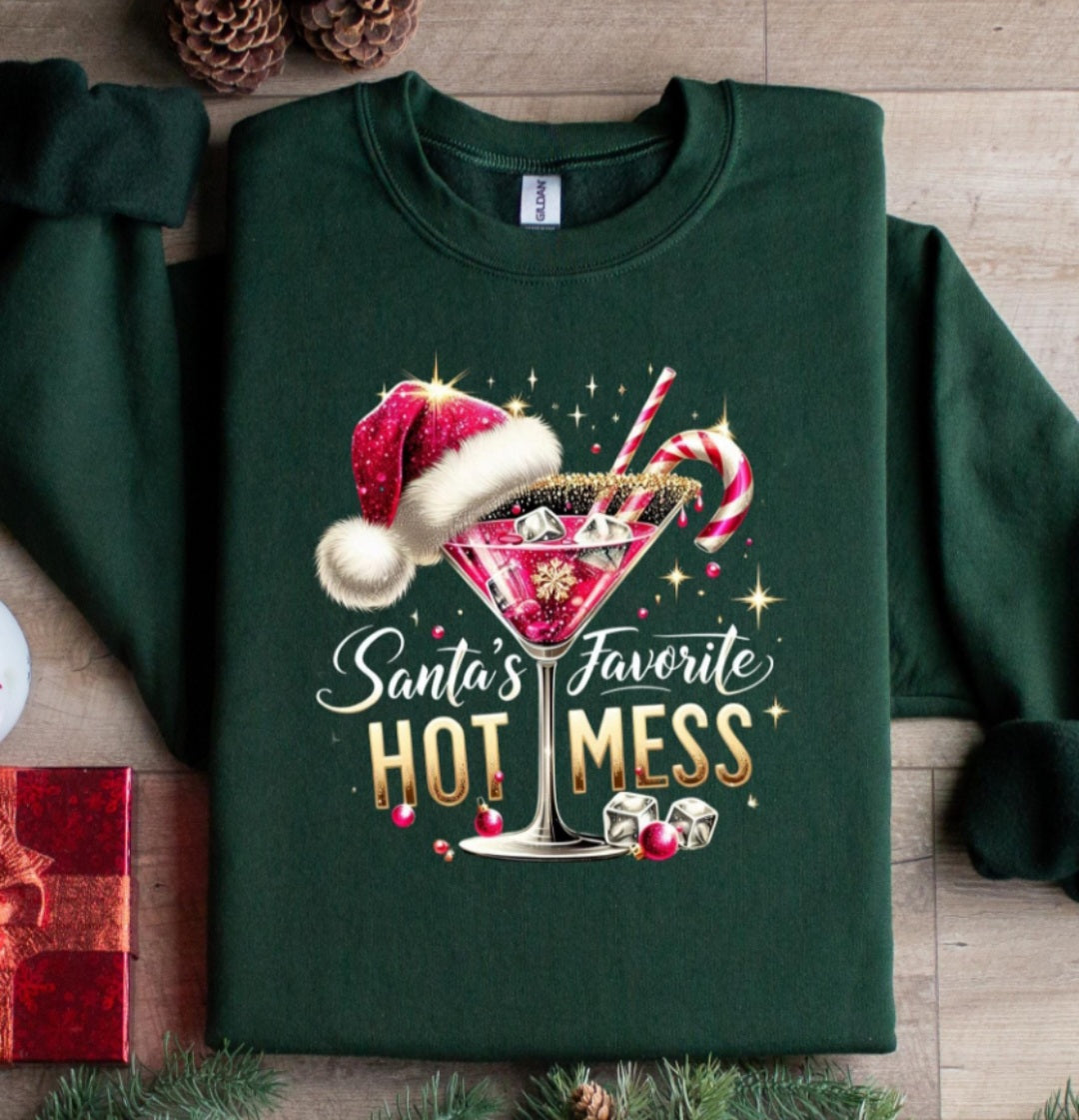 Santas Favorite Hot Mess - Green