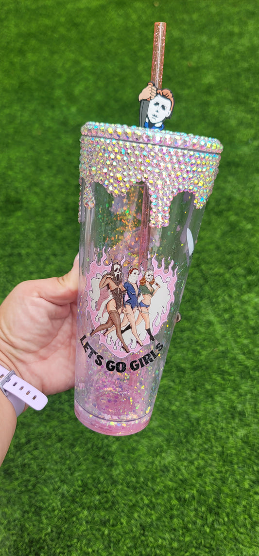 Let's Go Girls Drip Tumbler