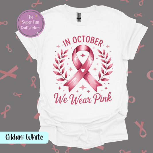 In October We Wear Pink - Ribbon