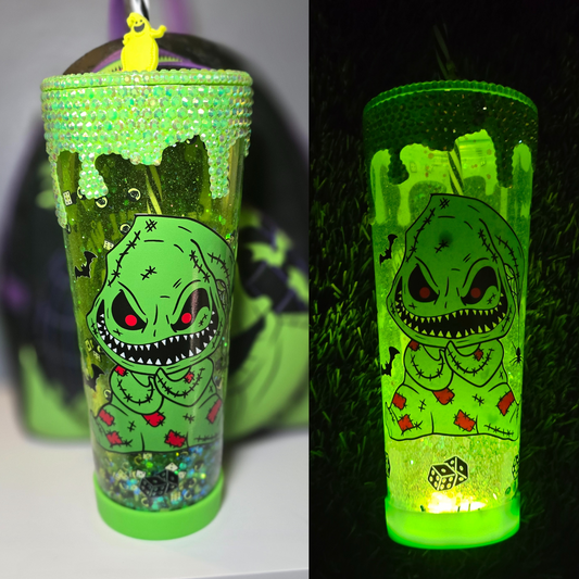 Oogie Light Up Snowglobe Tumbler