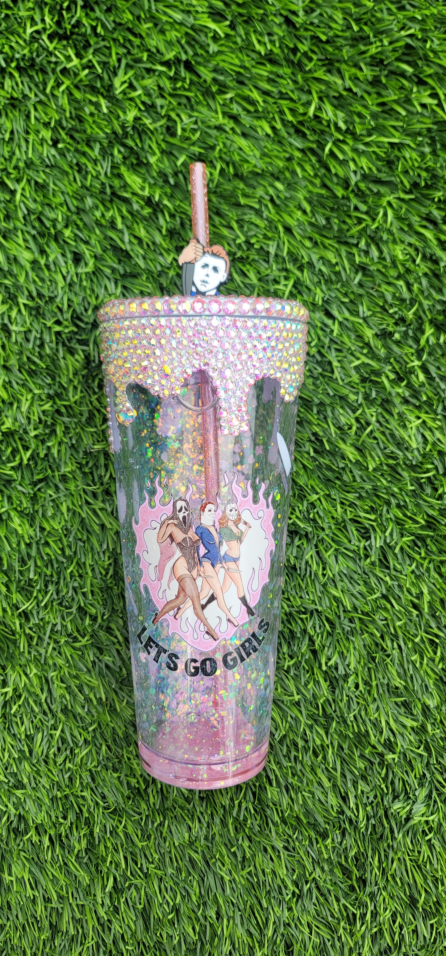 Let's Go Girls Drip Tumbler