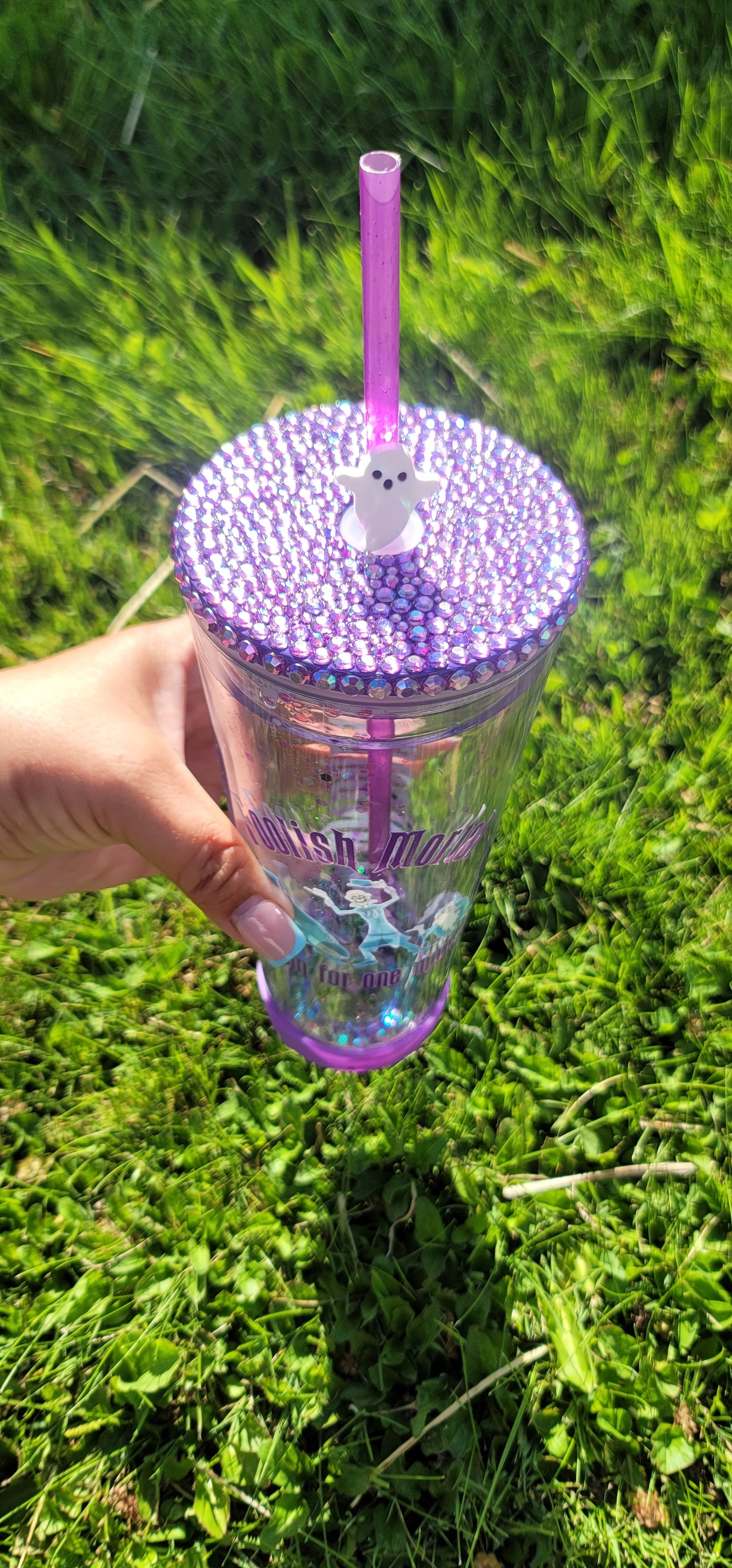 Haunted Mansion Snowglobe Tumbler