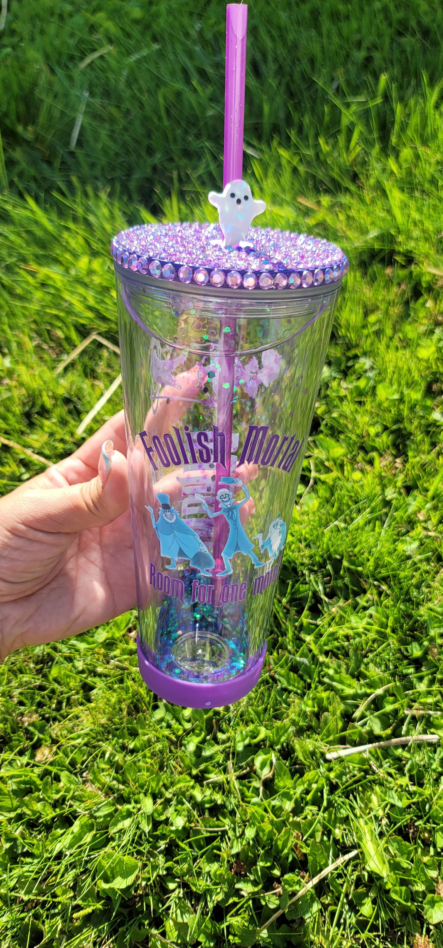 Haunted Mansion Snowglobe Tumbler