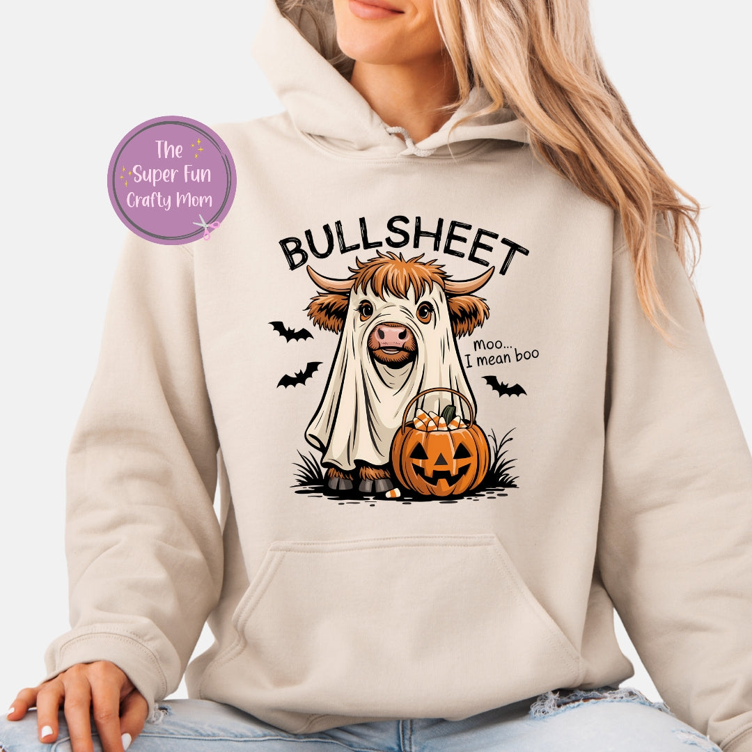 Bull Sheet Halloween Ghost Graphic Shirt