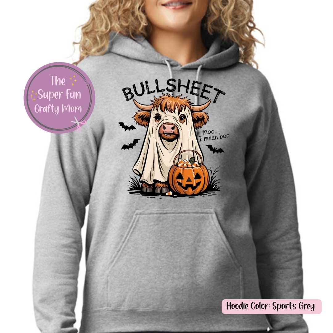 Bull Sheet Halloween Ghost Graphic Shirt