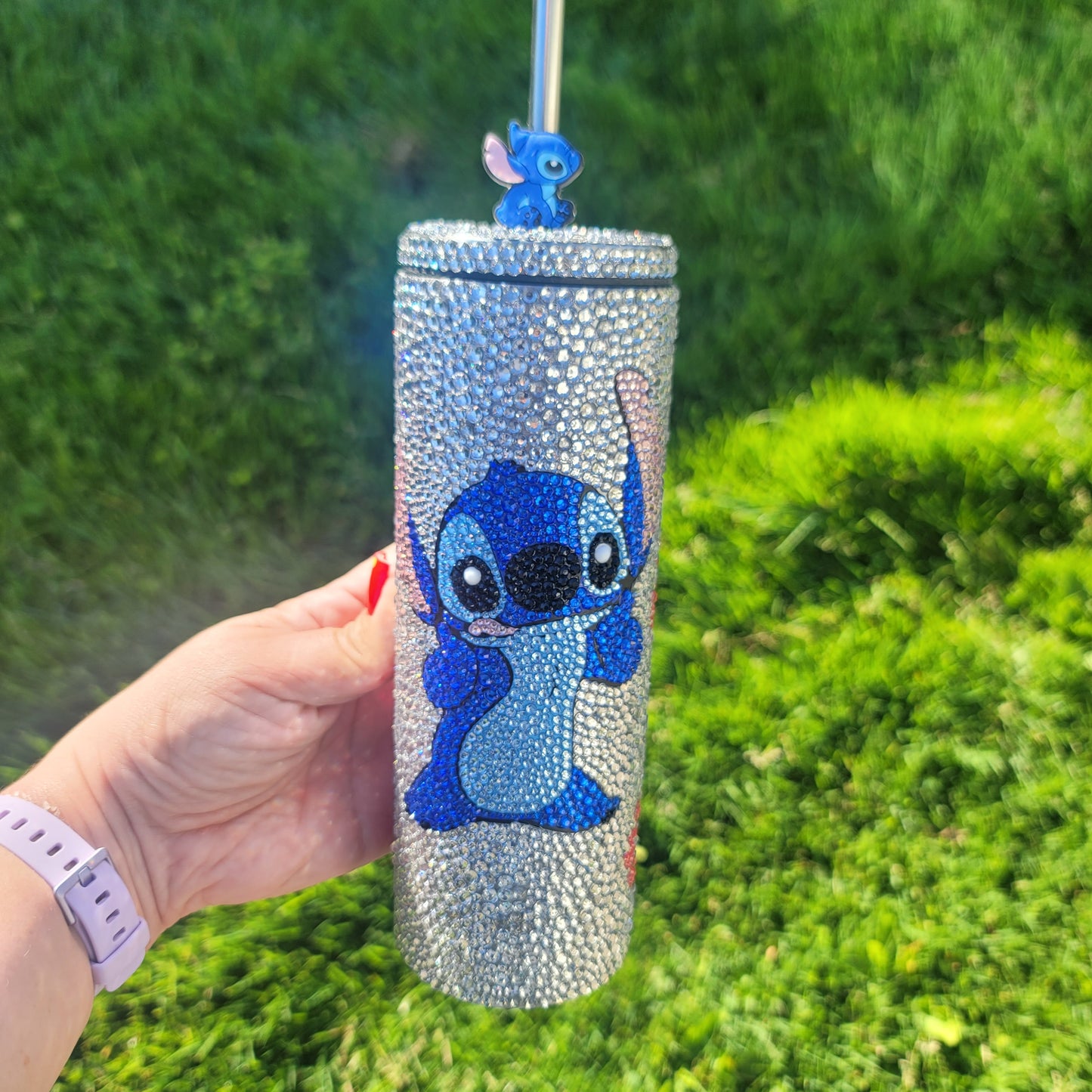 Stitch Skinny Tumbler