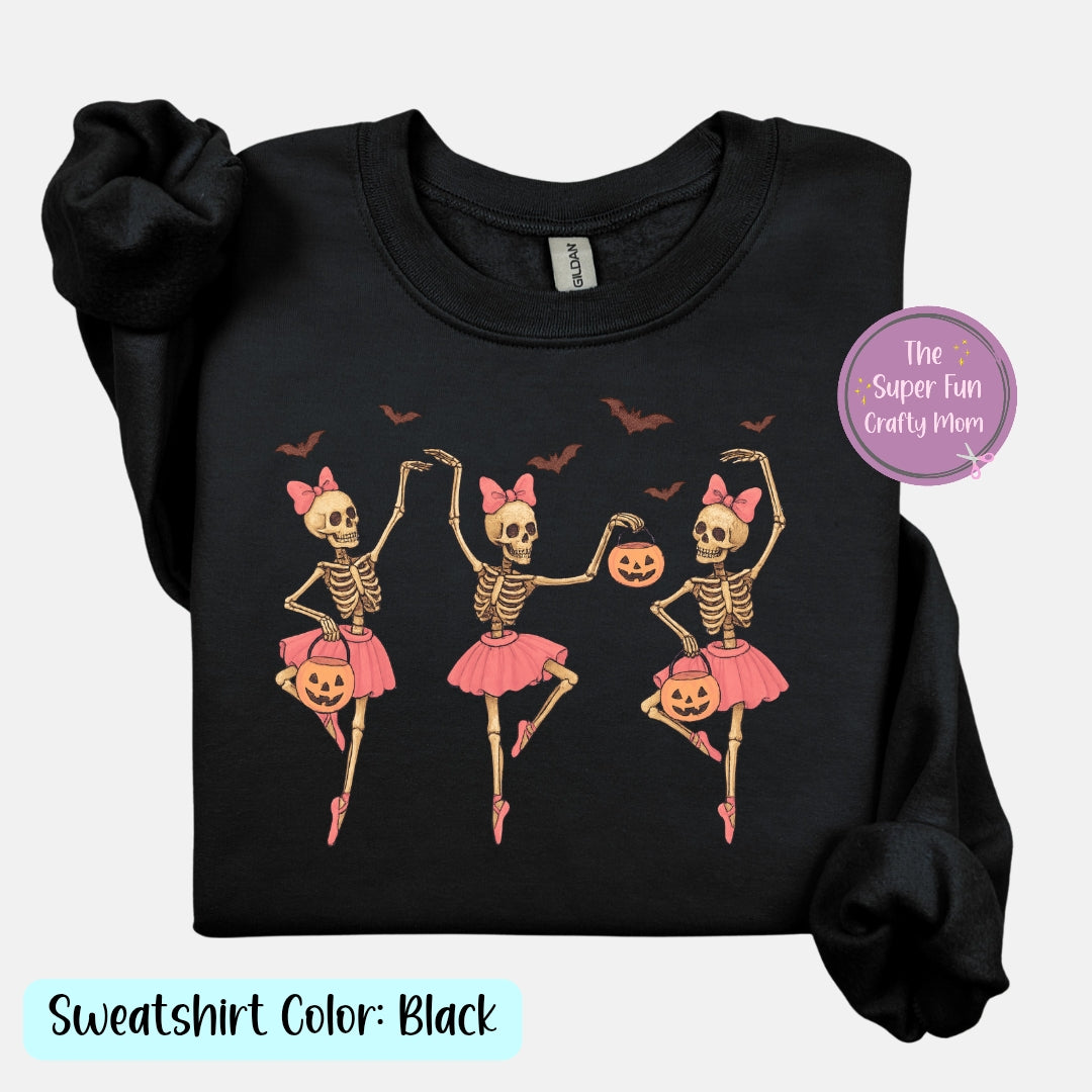 Dancing Halloween Skeletons