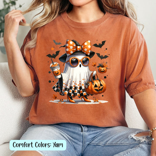 Cute Pumpkin ghost shirt