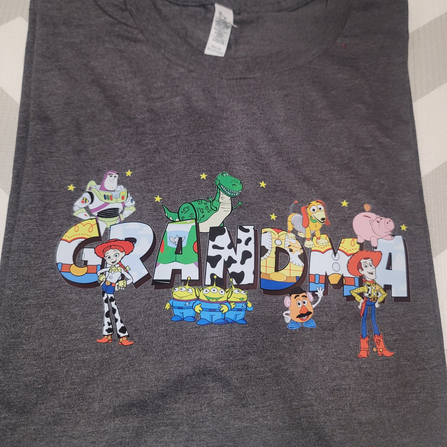 Grandma n Grandpa Toy Story Shirts