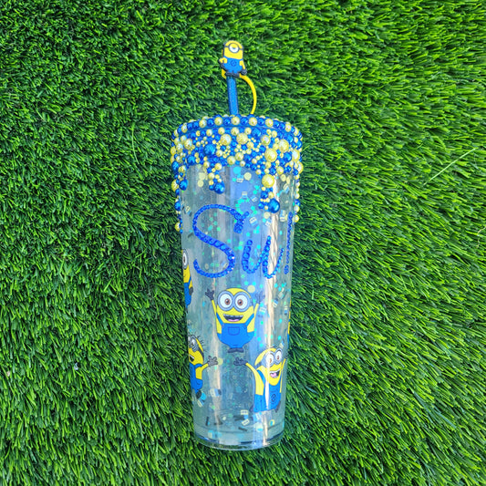 Minions Snowglobe Tumbler